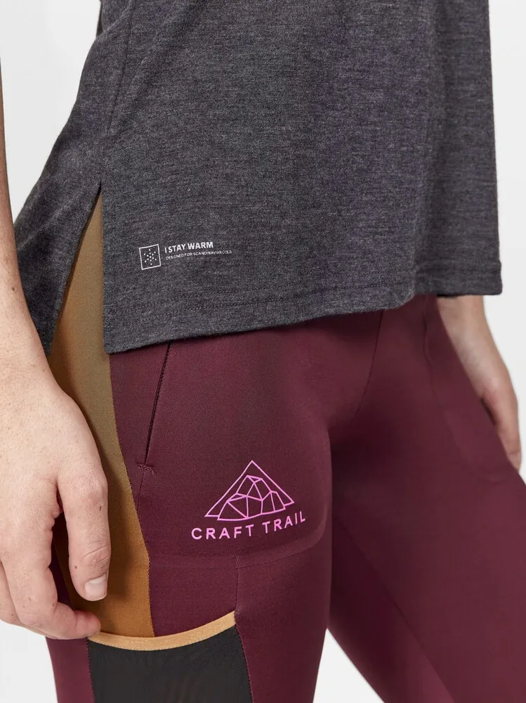 W Triko CRAFT ADV Trail Wool SS