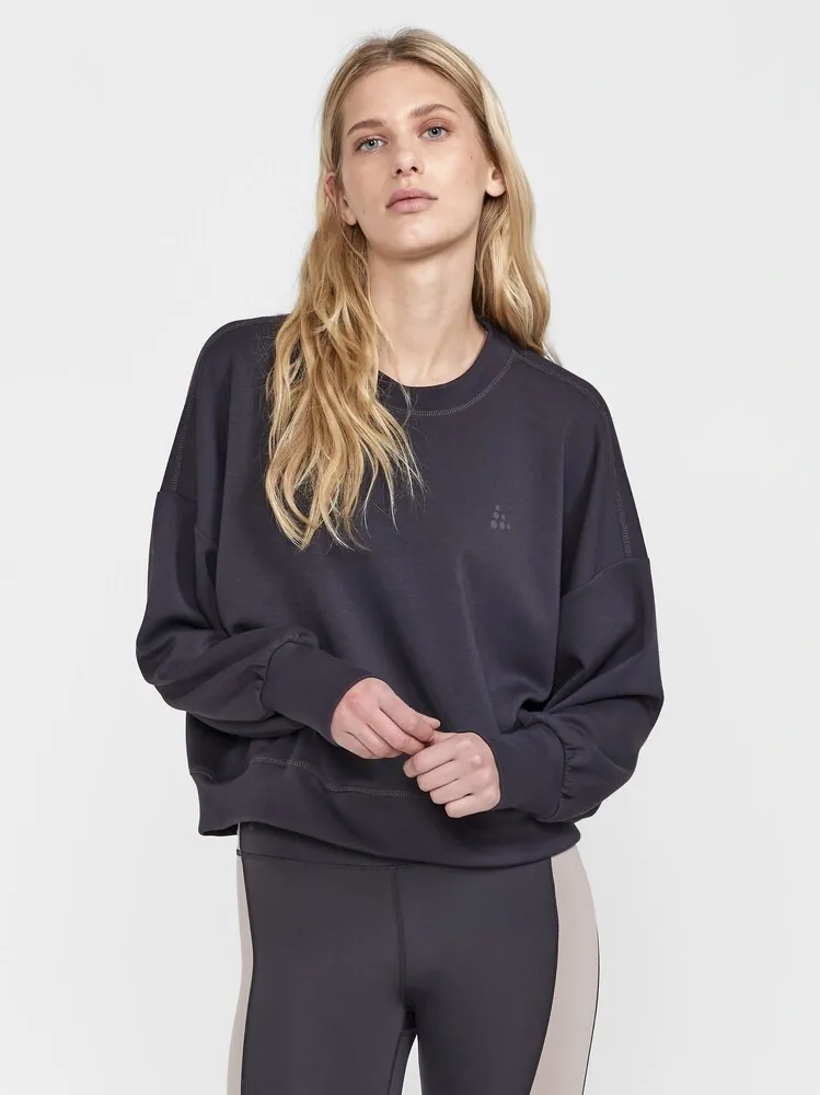 W Mikina CRAFT ADV HiT Relaxed Sweatshirt