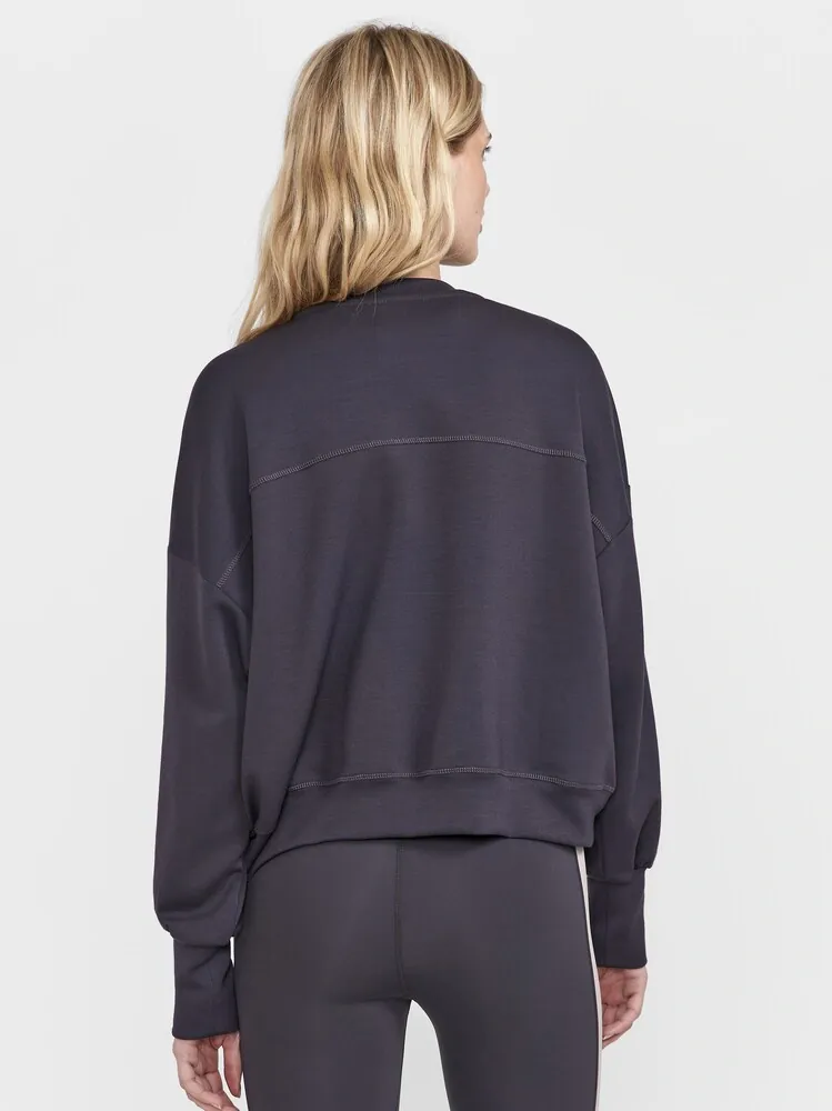W Mikina CRAFT ADV HiT Relaxed Sweatshirt