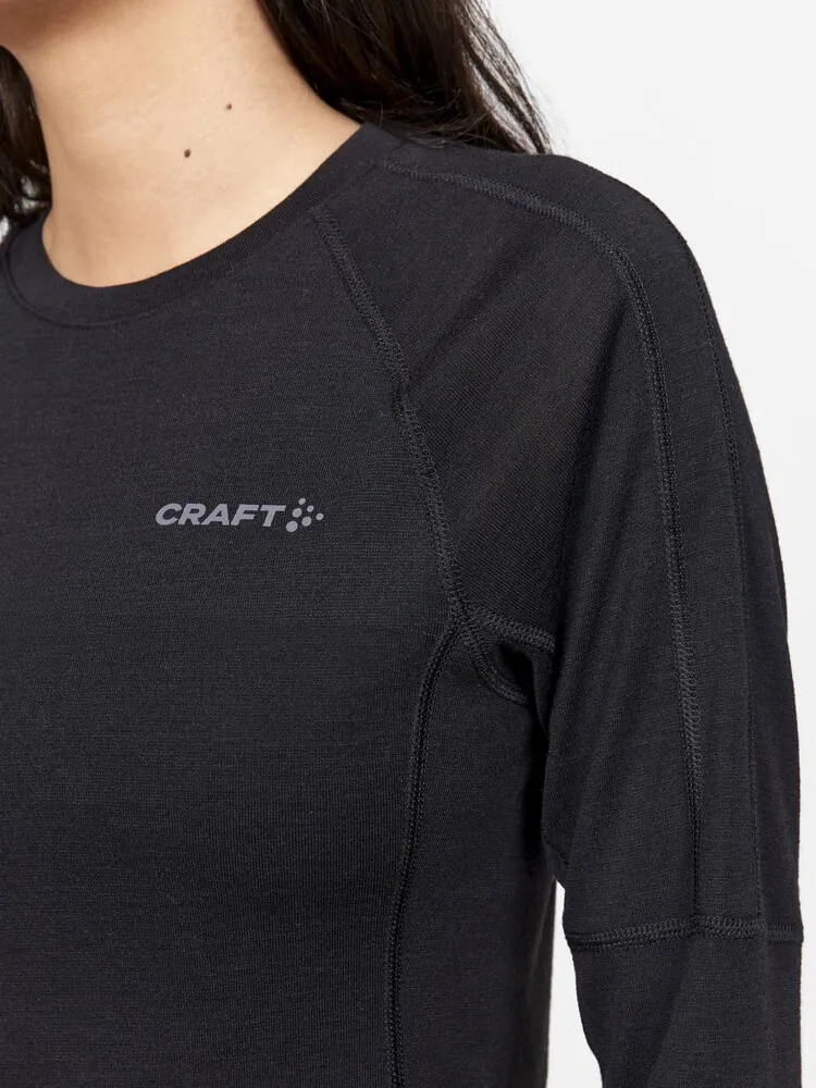 W Triko CRAFT ADV Wool Merino RN LS