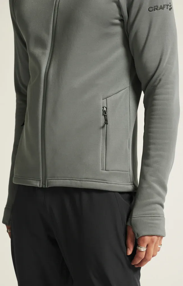 Mikina CRAFT ADV Explore Power Fleece Hood