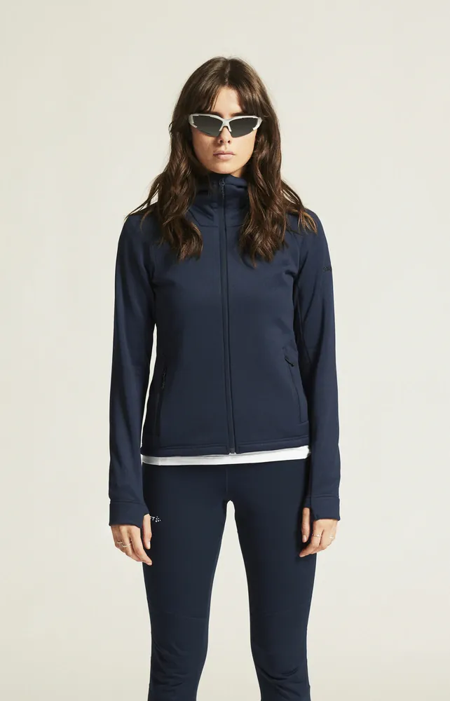 W Mikina CRAFT ADV Explore Power Fleece Hood