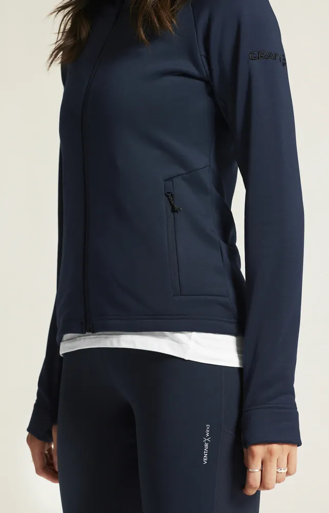 W Mikina CRAFT ADV Explore Power Fleece Hood