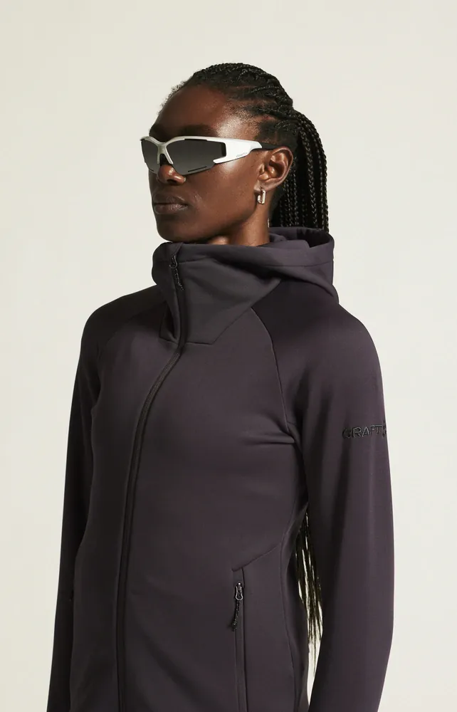 W Mikina CRAFT ADV Explore Power Fleece Hood