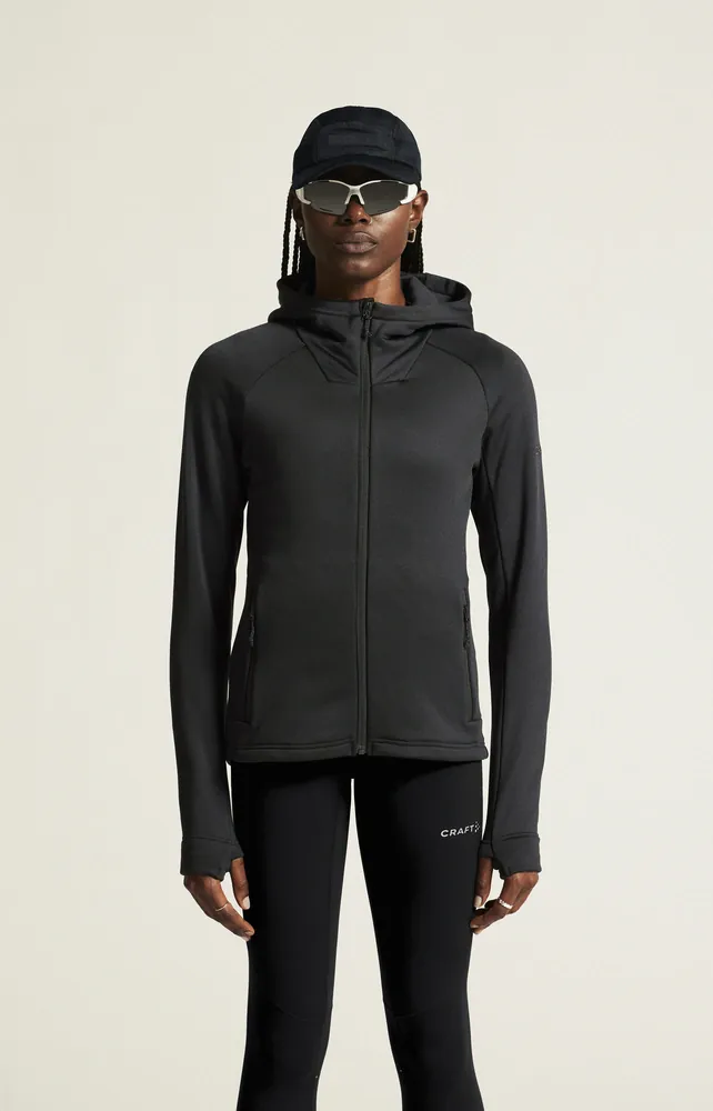 W Mikina CRAFT ADV Explore Power Fleece Hood