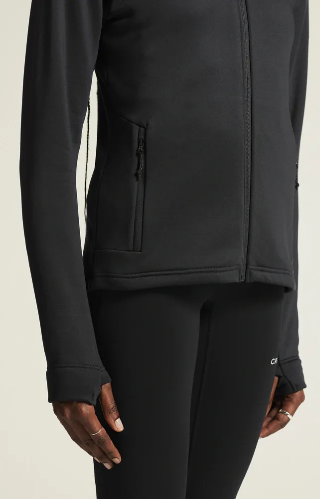 W Mikina CRAFT ADV Explore Power Fleece Hood