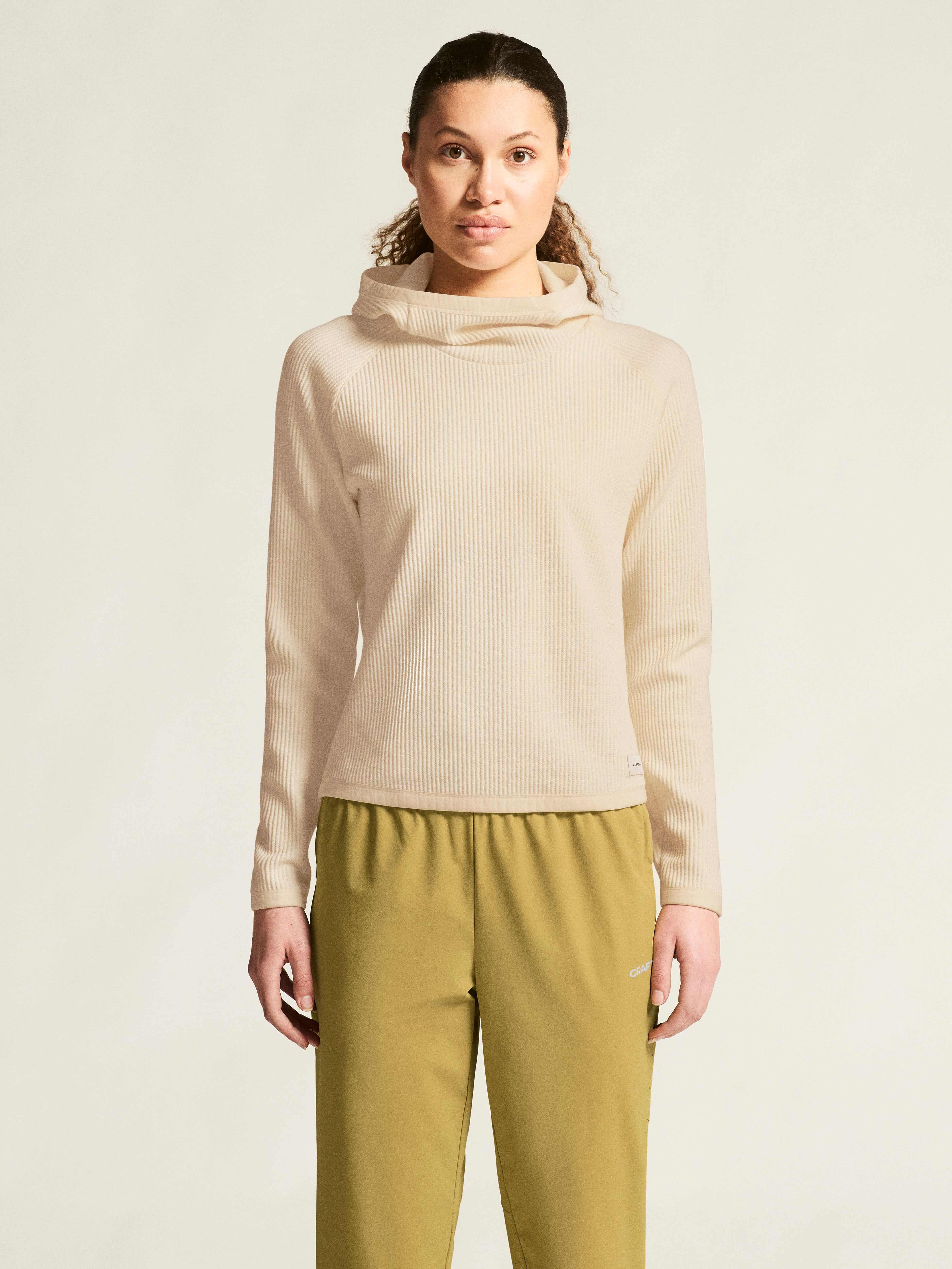 W Mikina CRAFT Grid Hood