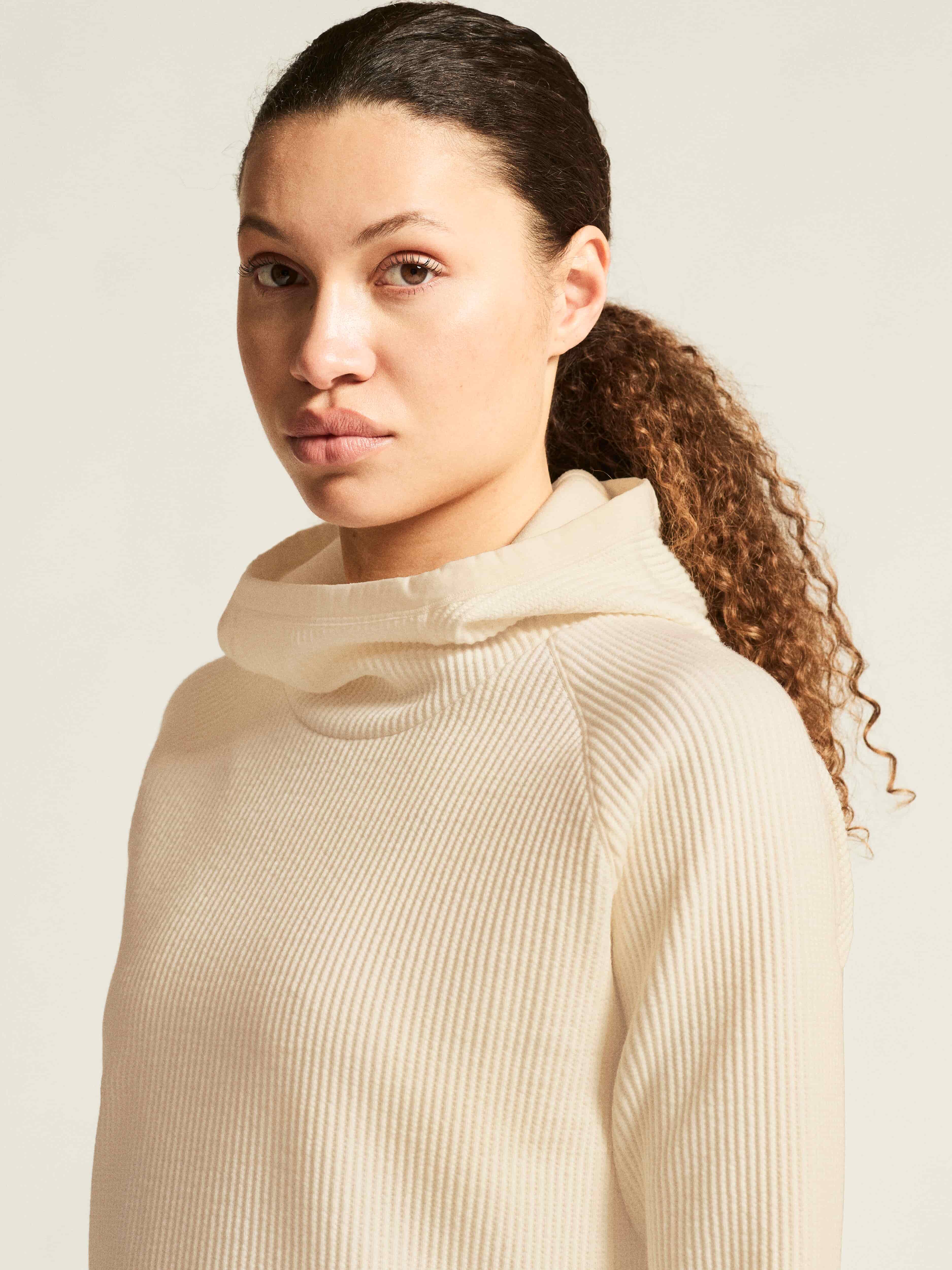 W Mikina CRAFT Grid Hood