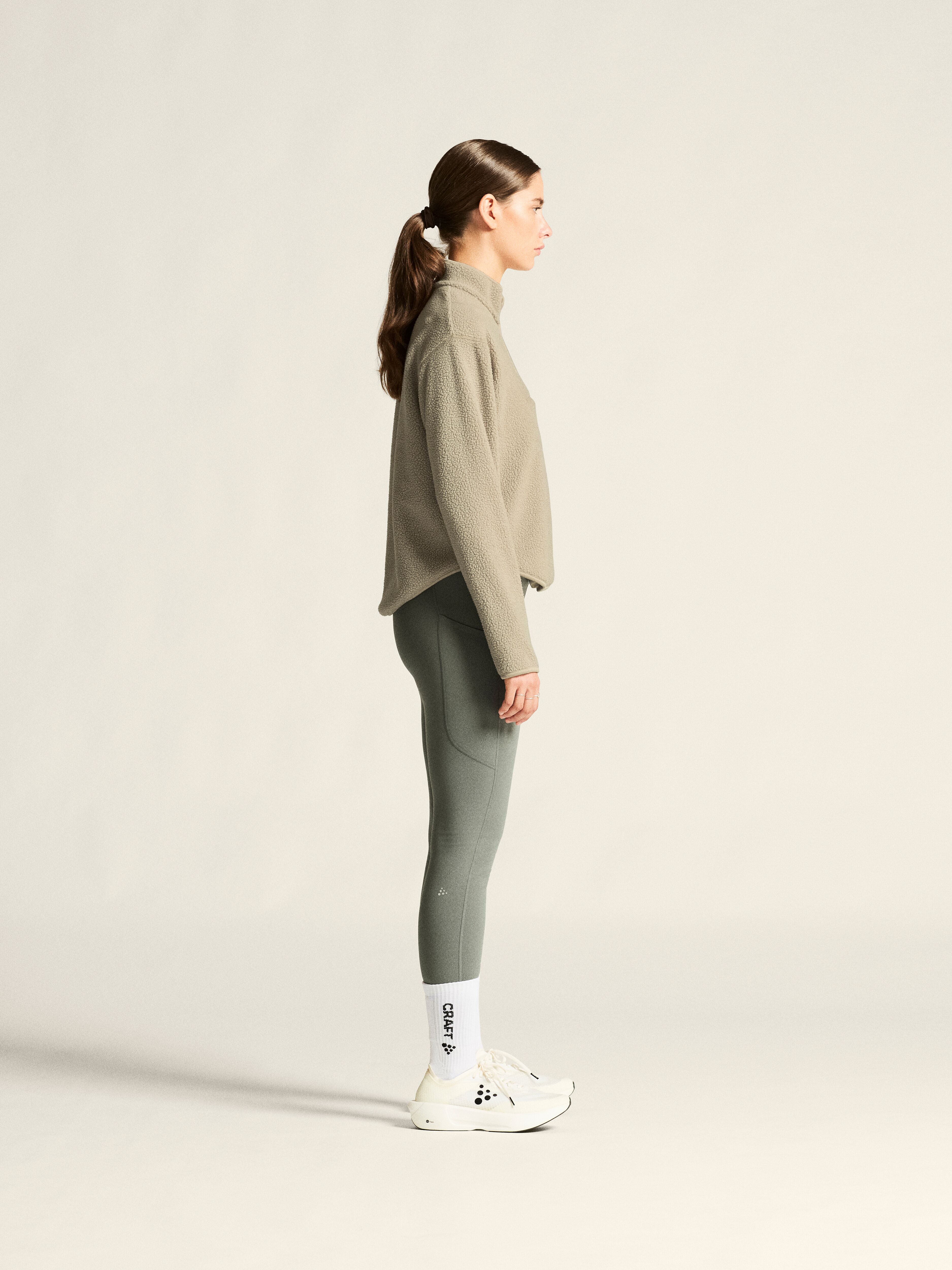 W Mikina CRAFT Join Pile Fleece HZ