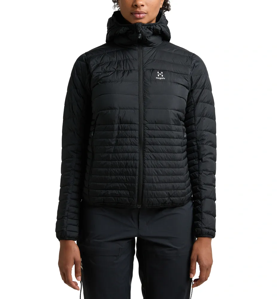 W Bunda HAGLÖFS Micro Nordic Down Hood