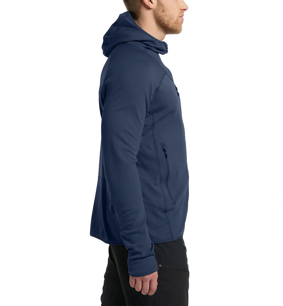 Mikina HAGLÖFS Wool blend hood