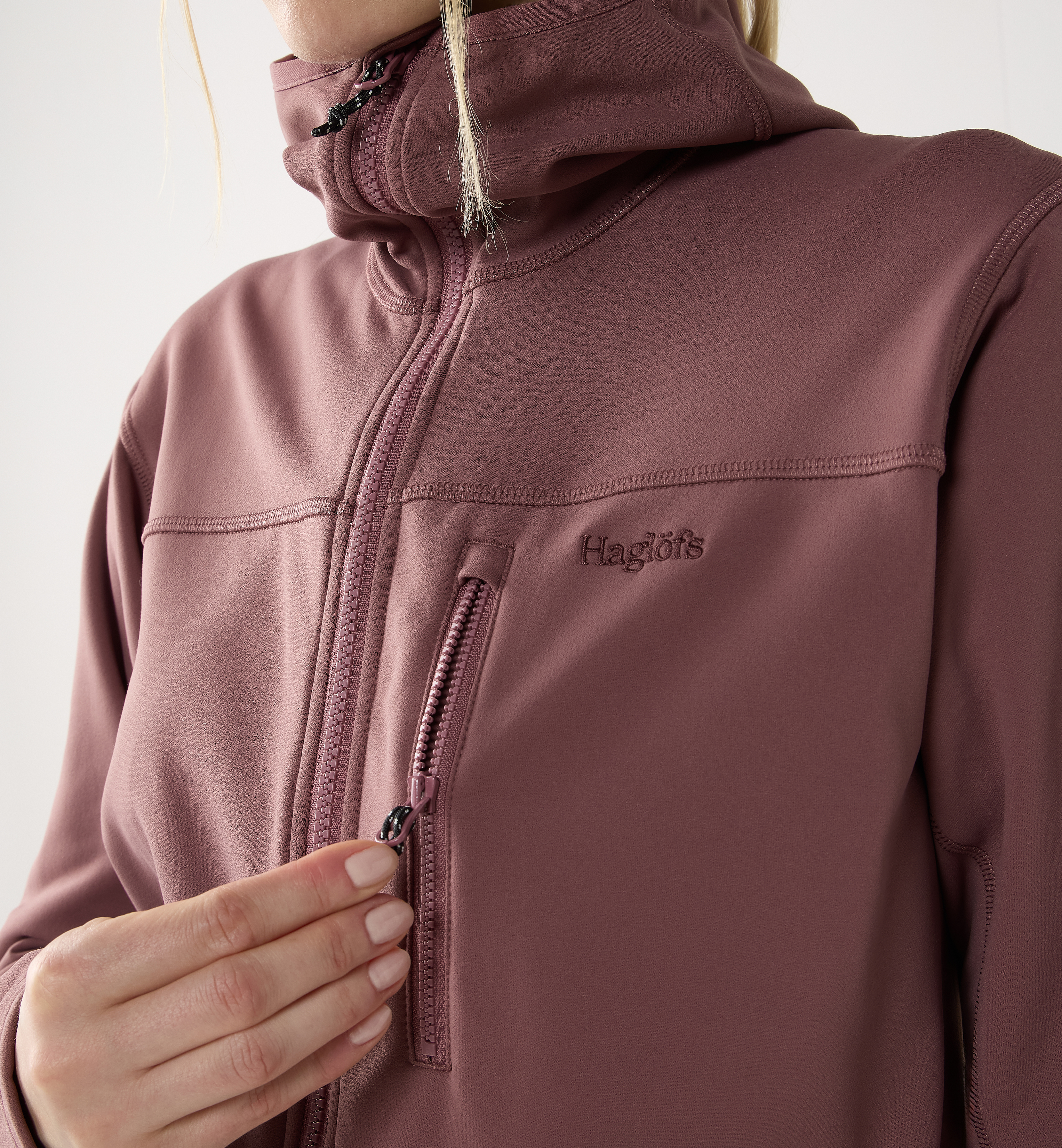 W Mikina HAGLÖFS Rosson Mid hood