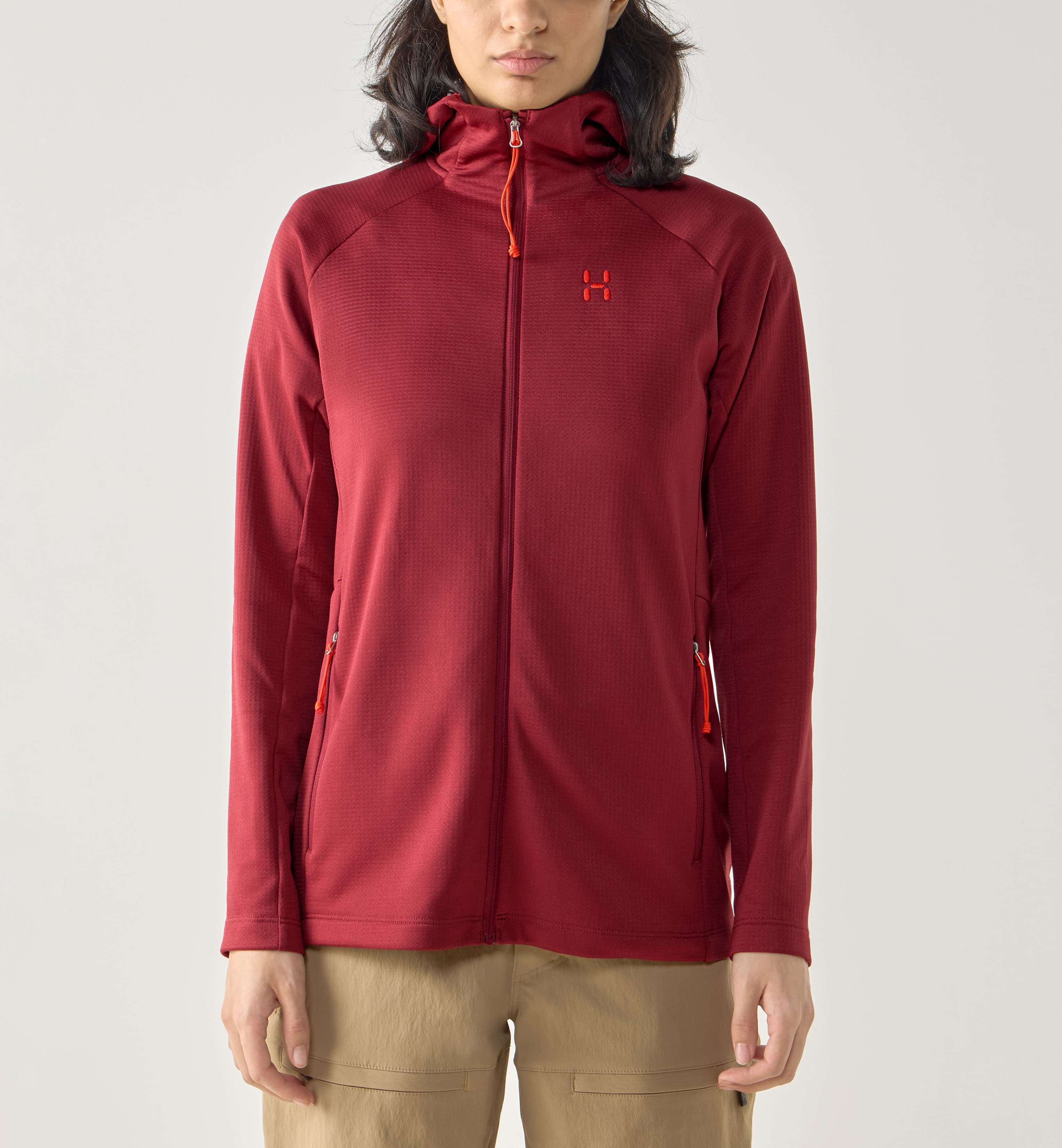 W Mikina HAGLÖFS Korp Mid Hood