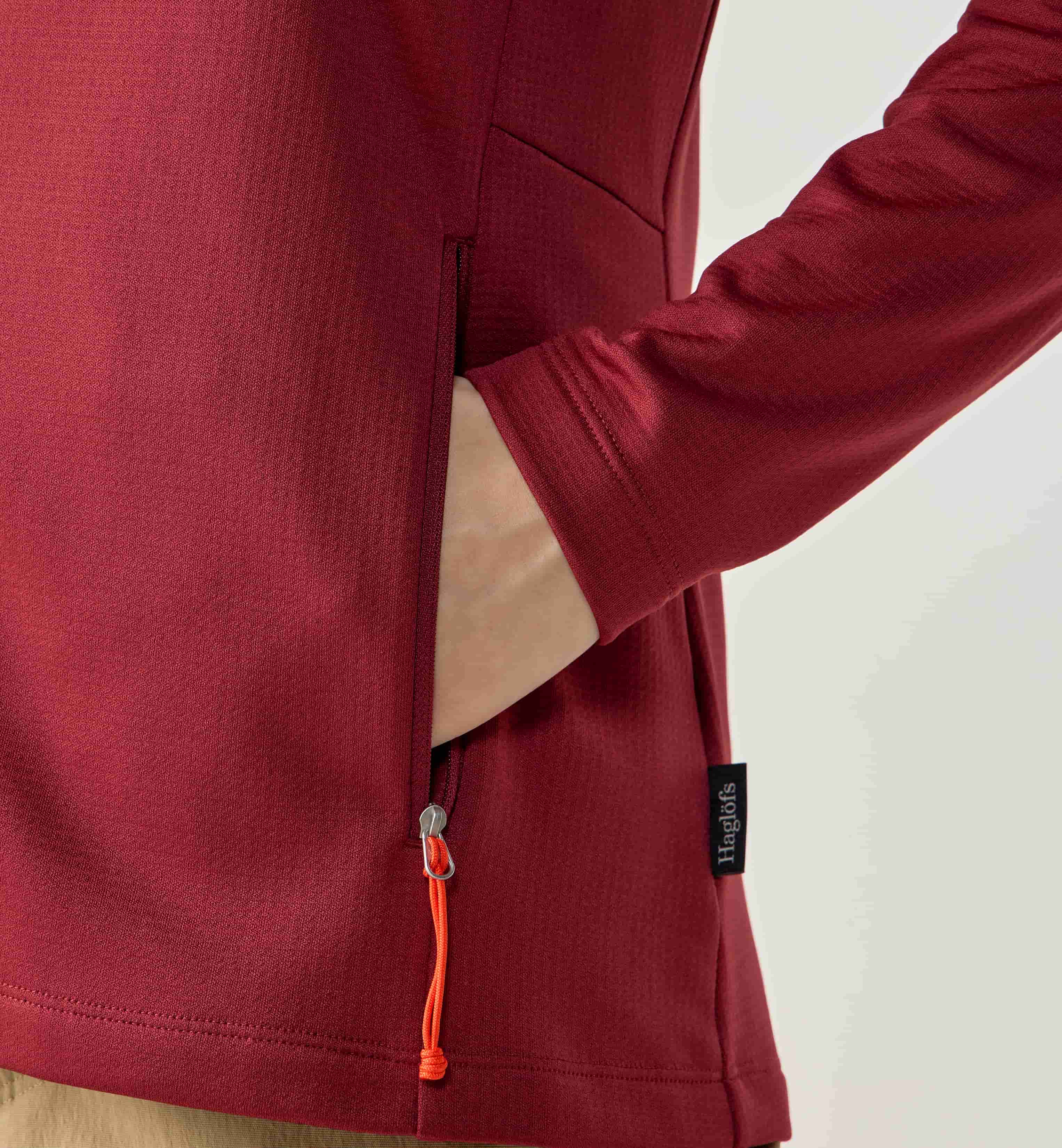 W Mikina HAGLÖFS Korp Mid Hood