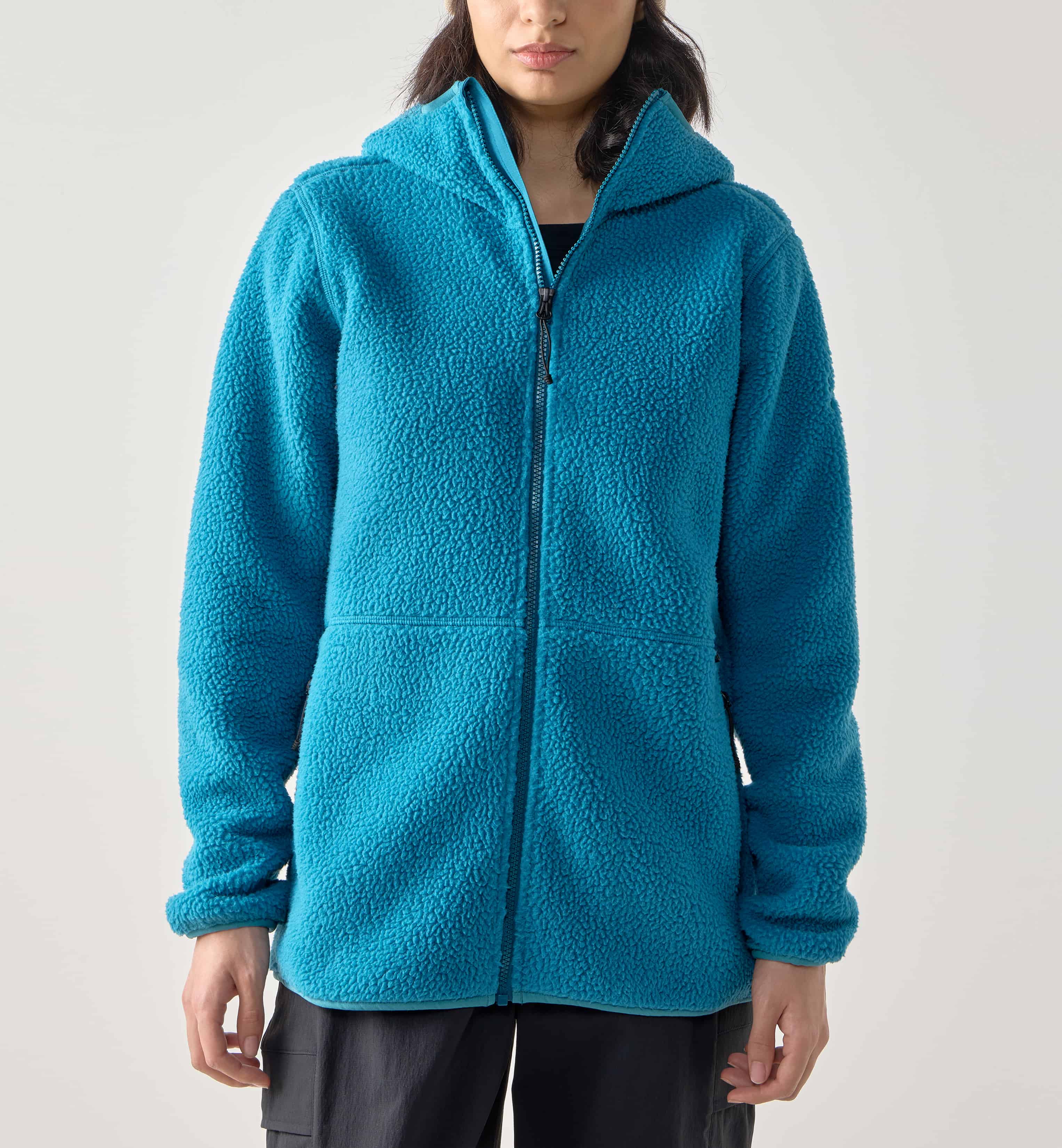 W Mikina HAGLÖFS Funäs Pile Hood