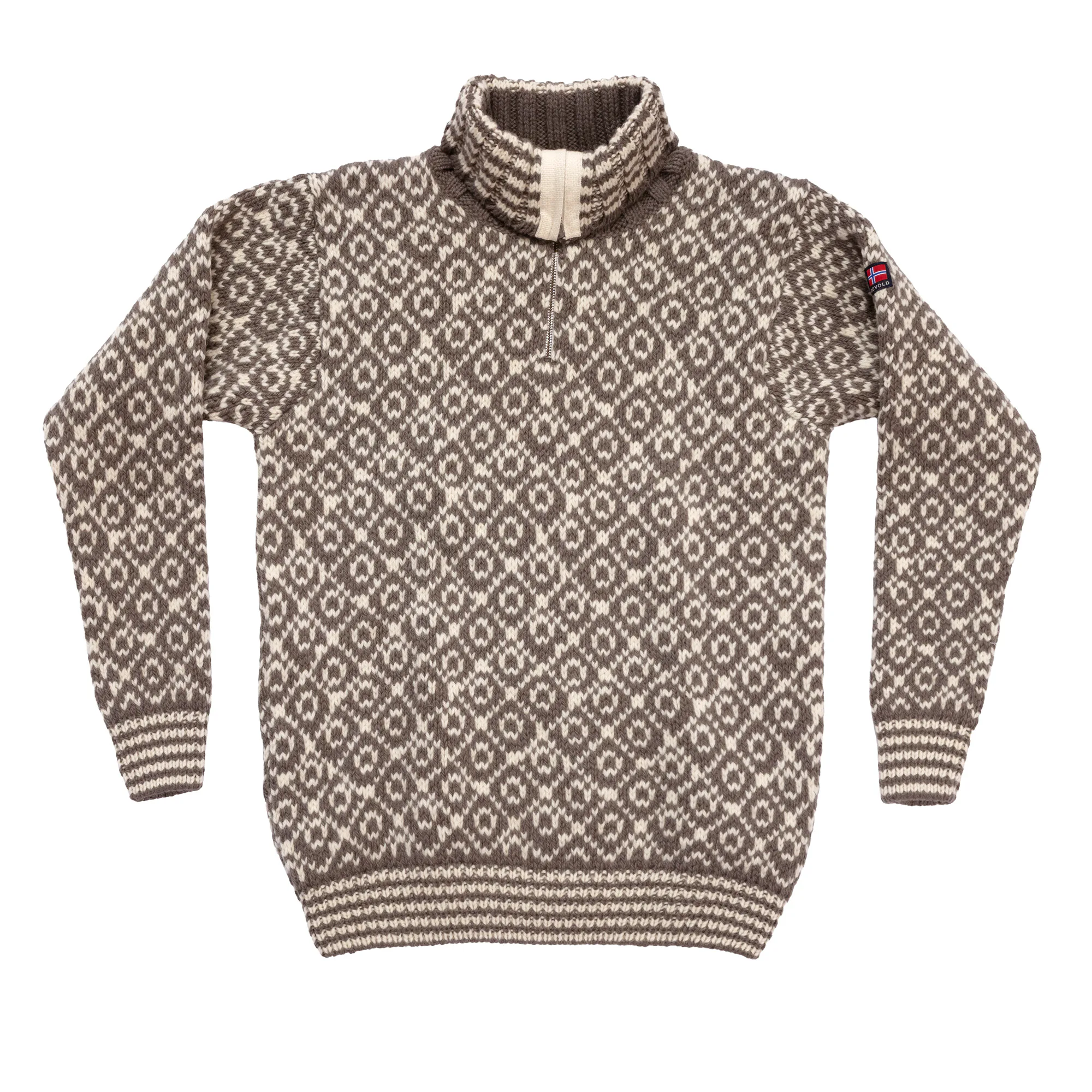 Svetr DEVOLD Svalbard Wool Zip Neck