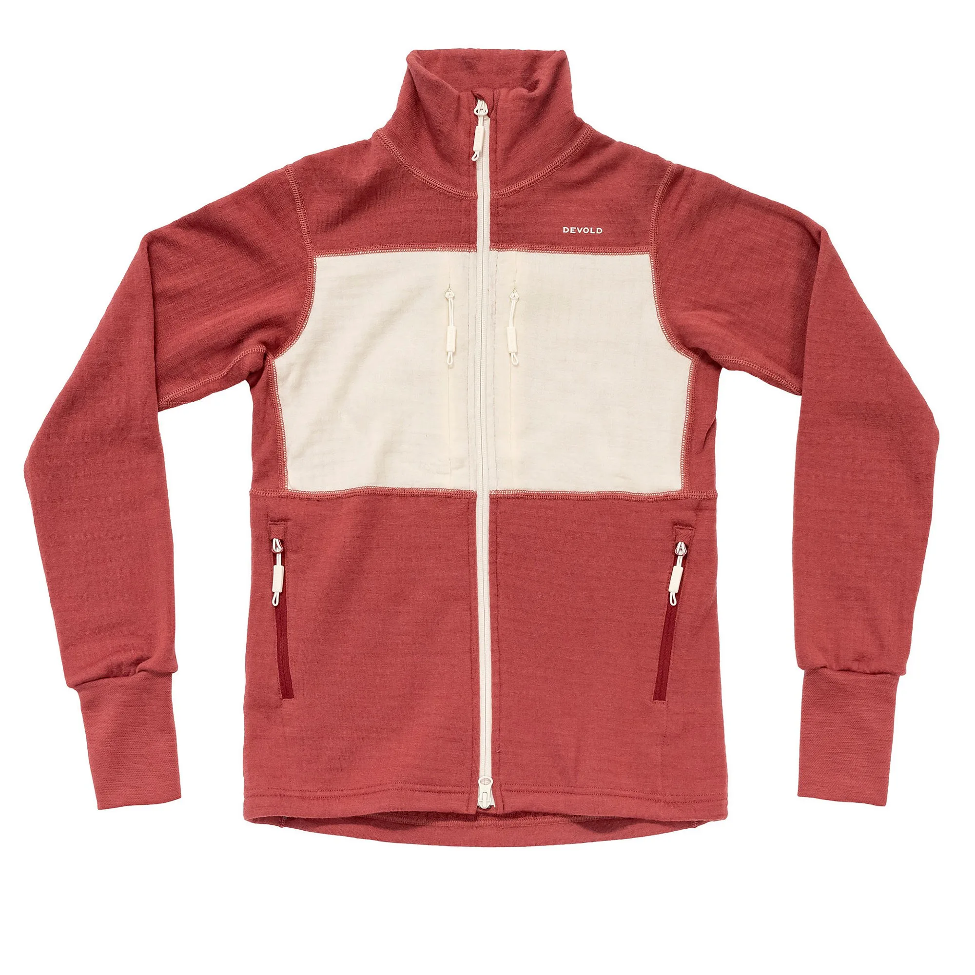 W Bunda DEVOLD Egga Grid Merino