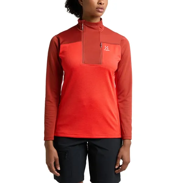 W Mikina HAGLÖFS ROC Flash Mid Halfzip