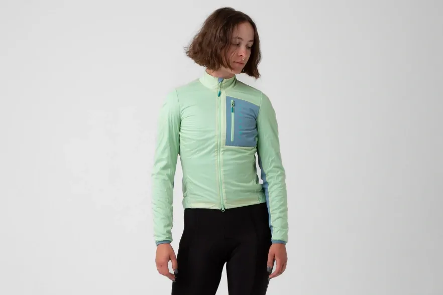 W Cyklobunda ISADORE Alternative Insulated Jacket Seafoam Green
