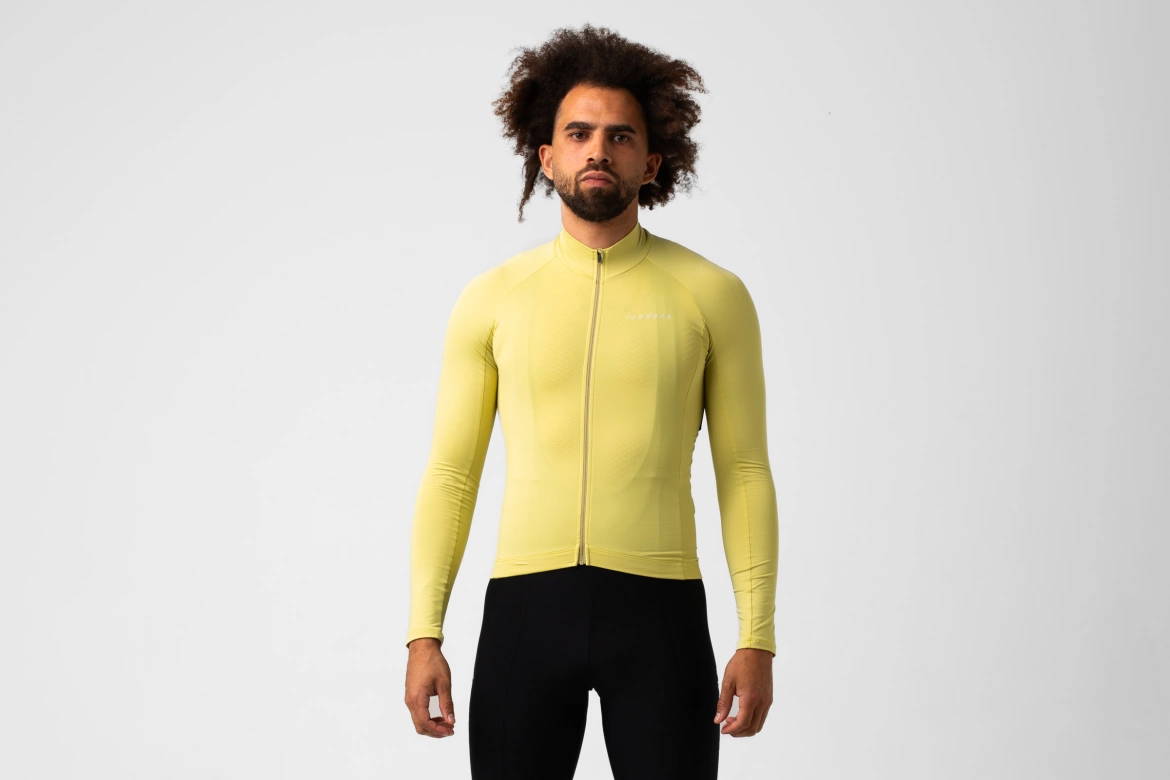 Cyklodres ISADORE Debut Long Sleeve Jersey Linden Green