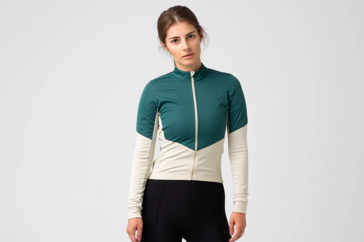 W Cyklodres ISADORE Signature Wind Block Long Sleeve Jersey Pelican