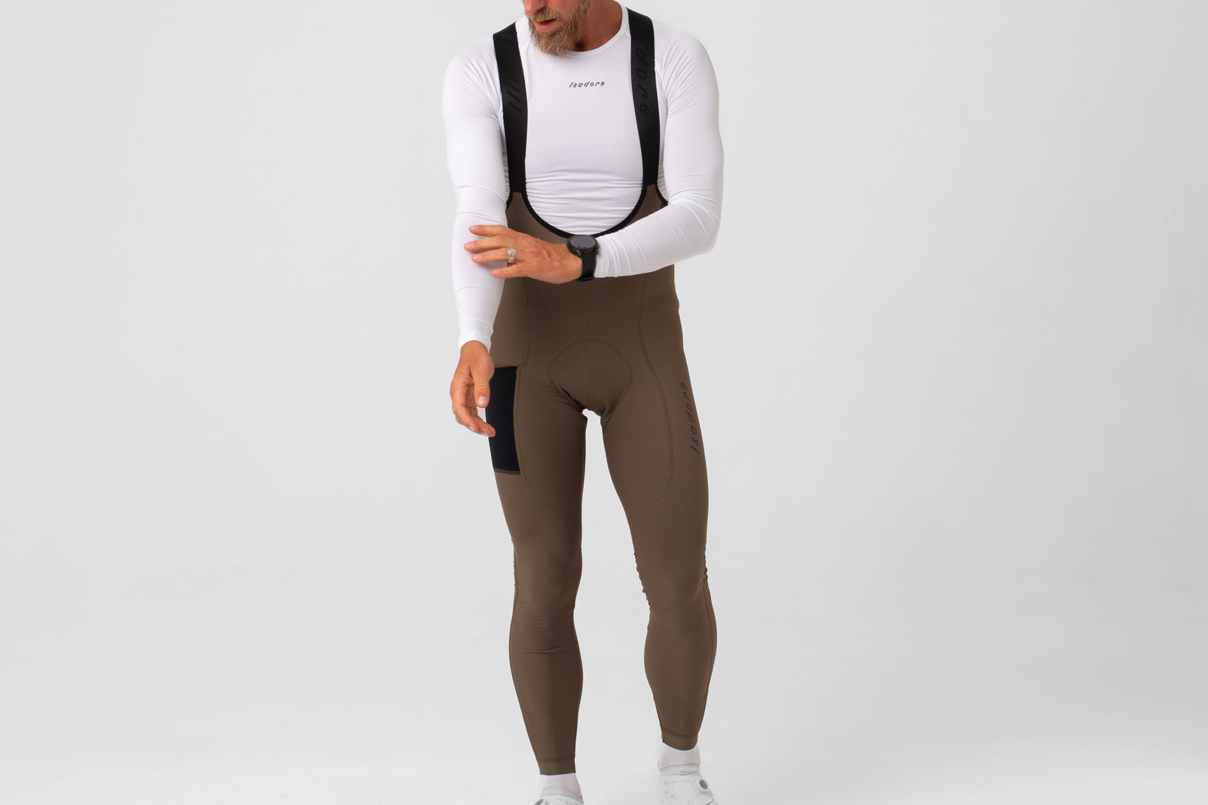 Cyklokalhoty ISADORE  Signature Thermal Tights Morel