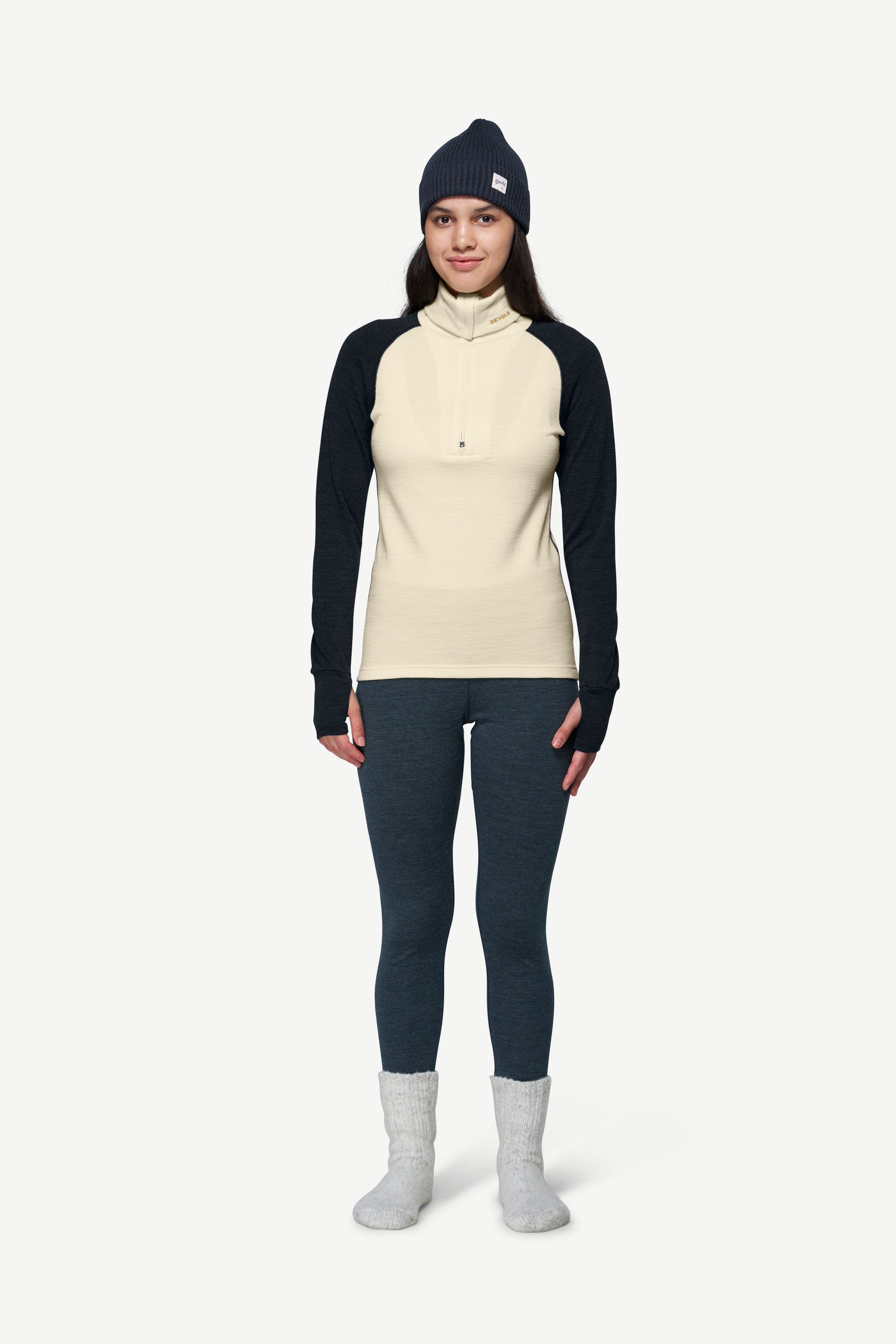 W Triko DEVOLD EXPEDITION MERINO SILK ZIP