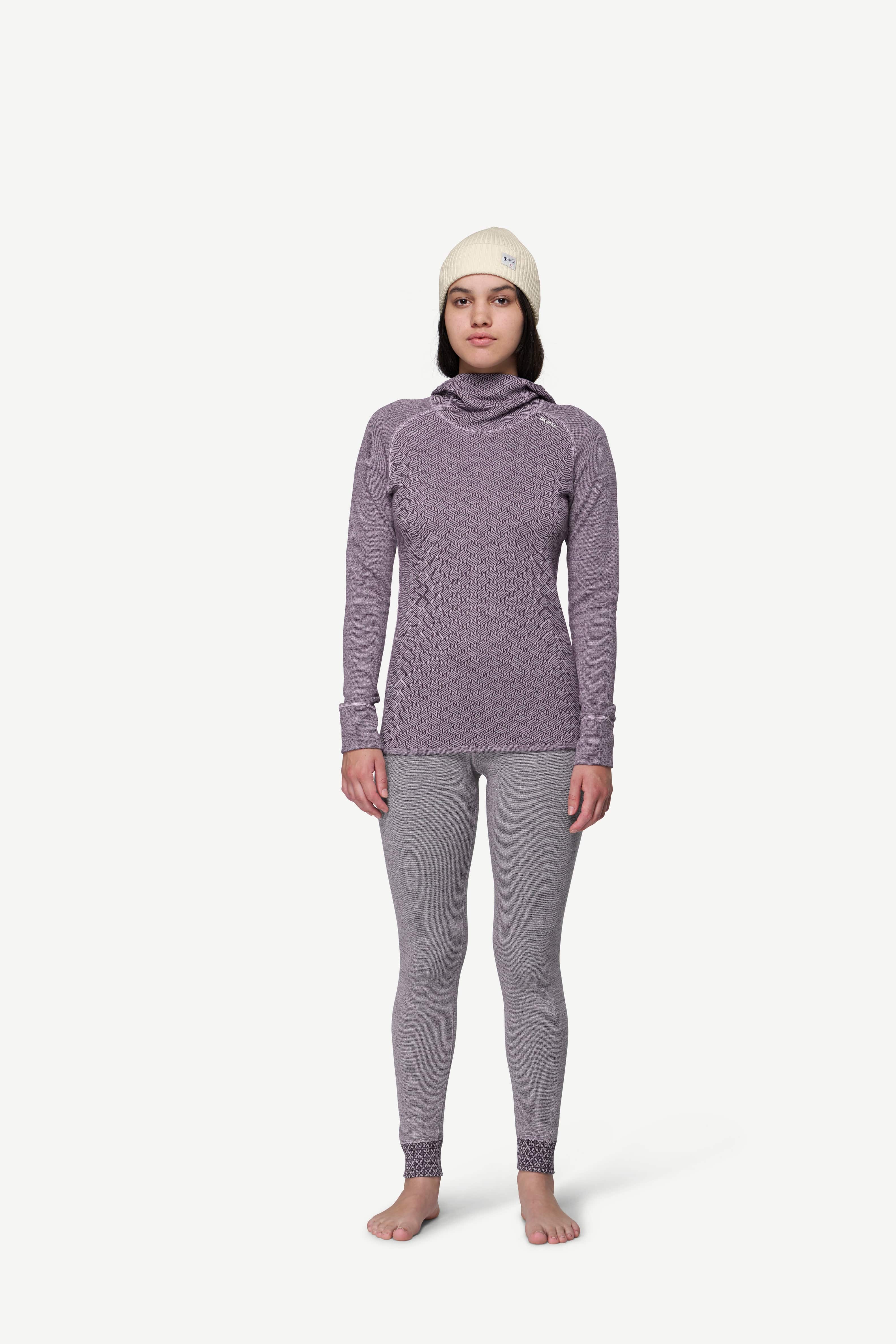 W Triko DEVOLD KVITEGGA MERINO 230 HOODIE