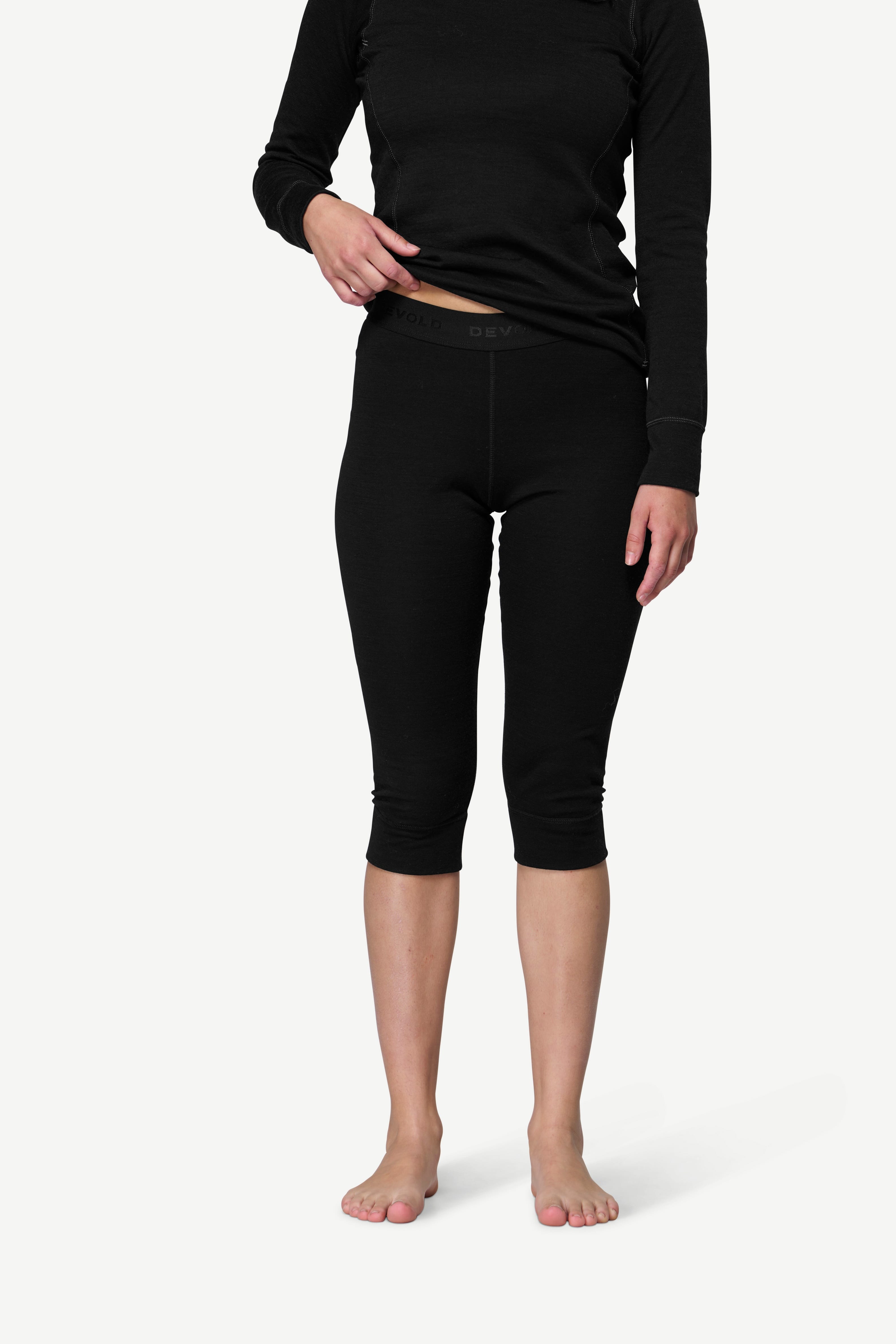 W Spodky DEVOLD DUO ACTIVE MERINO 205 3/4 