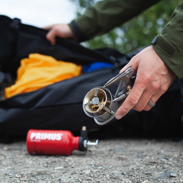 Vařič PRIMUS OmniFuel II w. Bottle & Pouch
