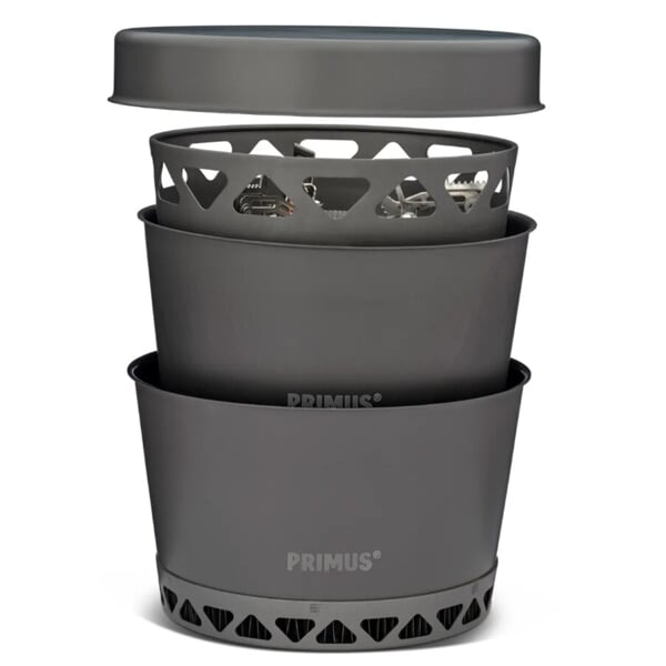 Vařič set PRIMUS Primetech Stove Set II 2x2.3 L w. pan