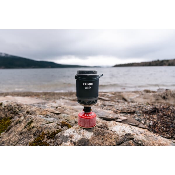 Vařič set PRIMUS Lite Plus Stove System II 0.8 L Black