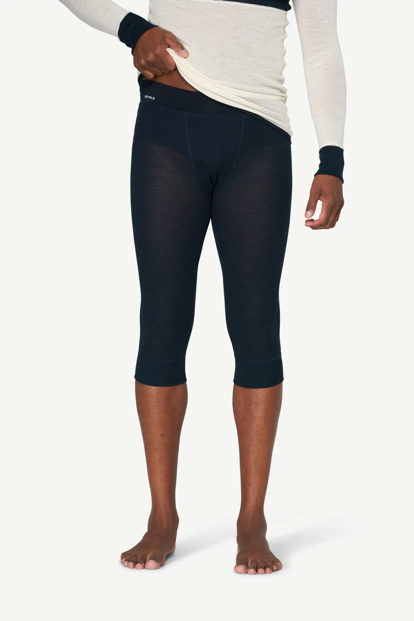 Spodky DEVOLD Wool Mesh 190 3/4