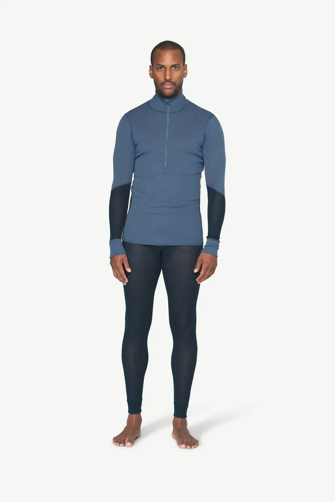 Triko DEVOLD Wool Mesh 190 Zip Neck