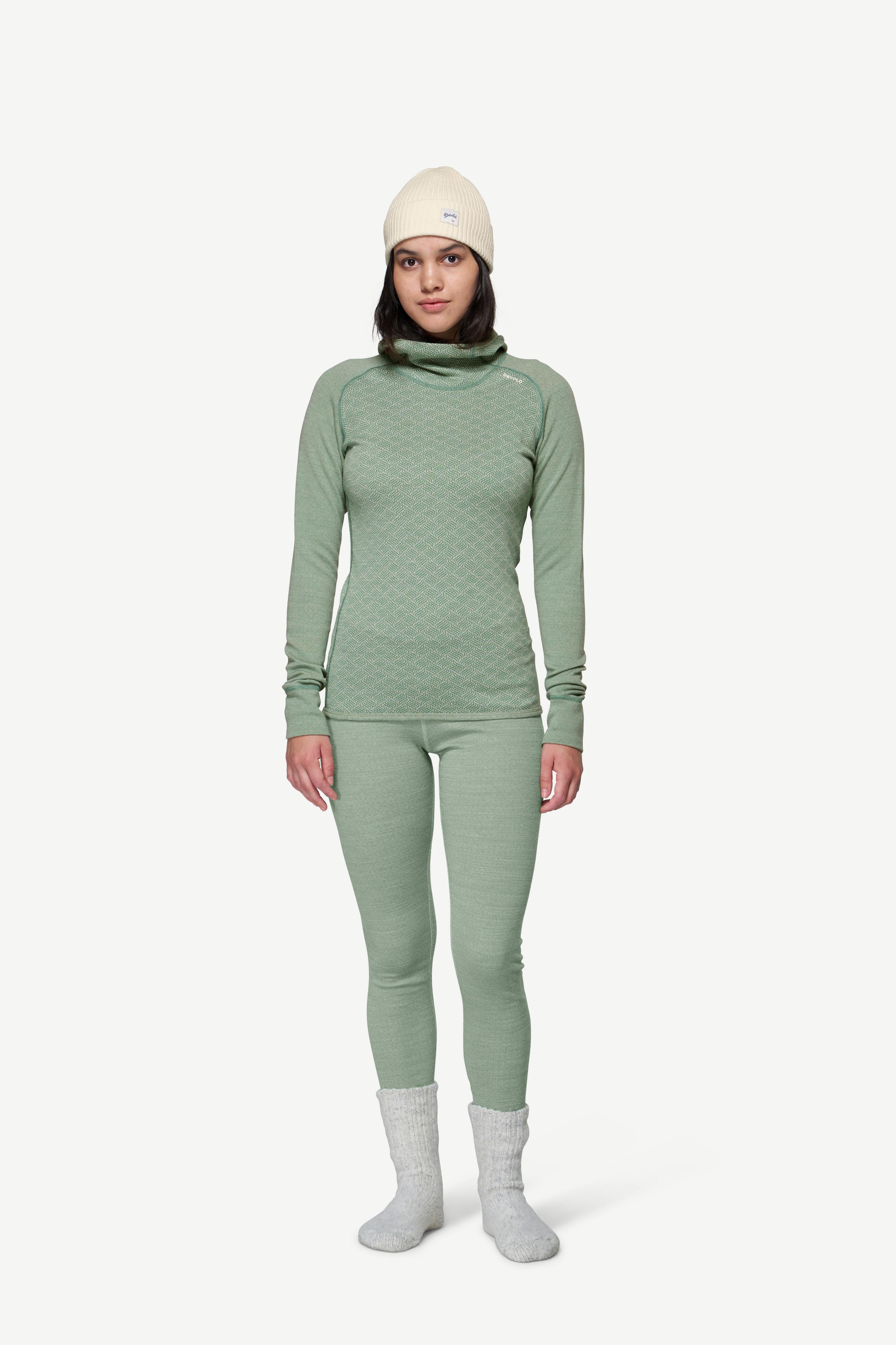 W Triko DEVOLD KVITEGGA MERINO 230 HOODIE