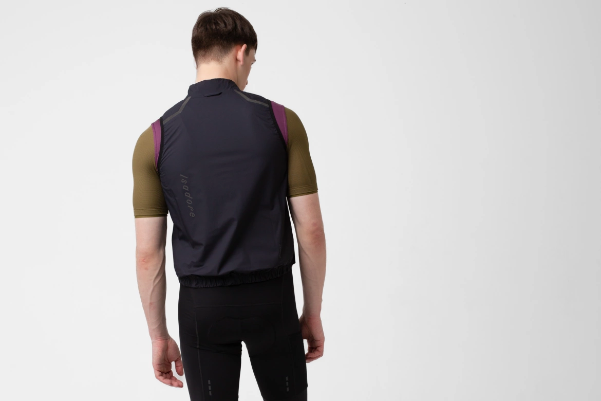 Cyklovesta ISADORE  Signature Rain Gilet Anthracite