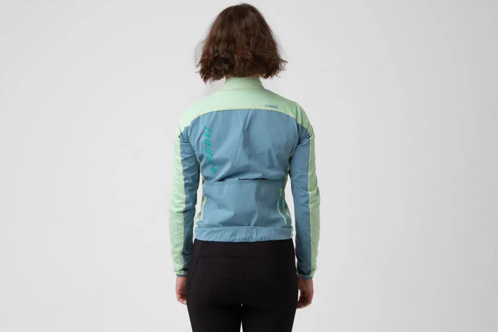 W Cyklobunda ISADORE Alternative Insulated Jacket Seafoam Green