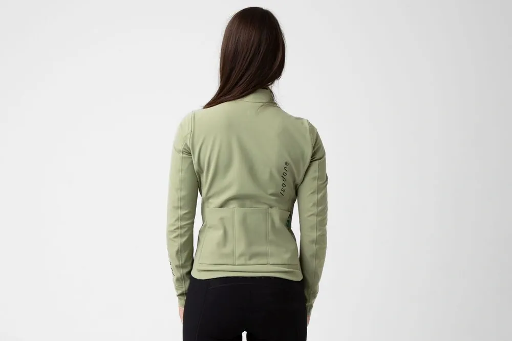 W Cyklobunda ISADORE Signature Deep Winter Softshell Jacket Tea