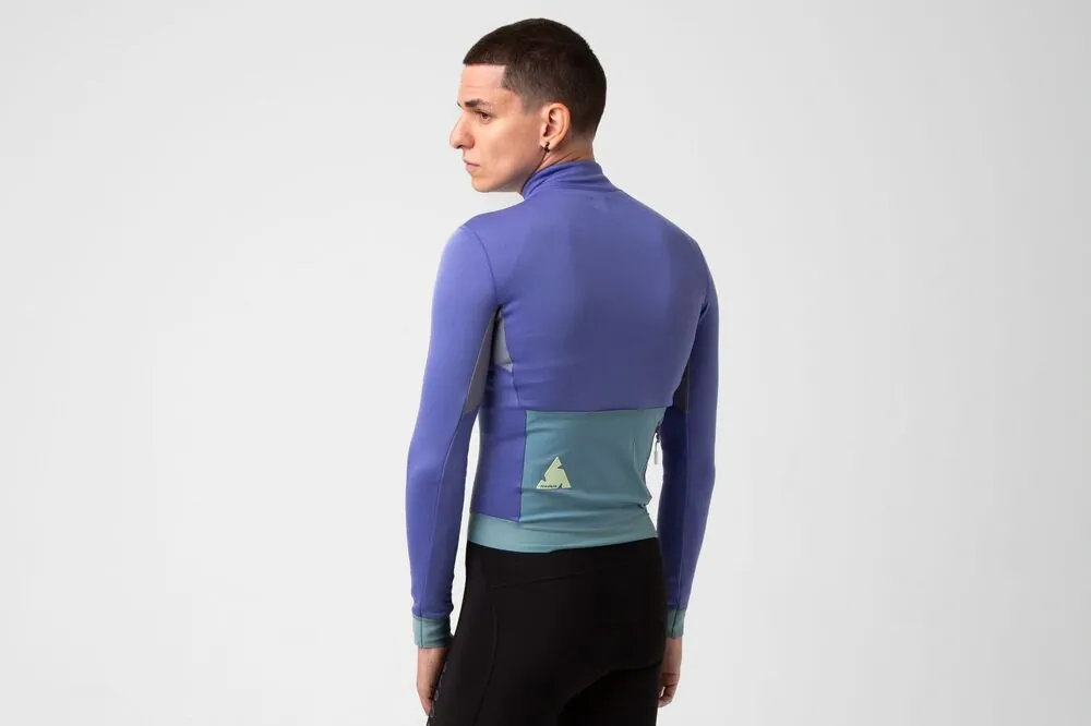 Cyklodres ISADORE  Alternative Eco Fleece Long Sleeve Jersey Iris