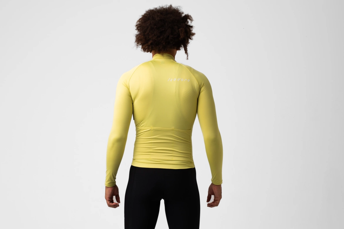 Cyklodres ISADORE Debut Long Sleeve Jersey Linden Green