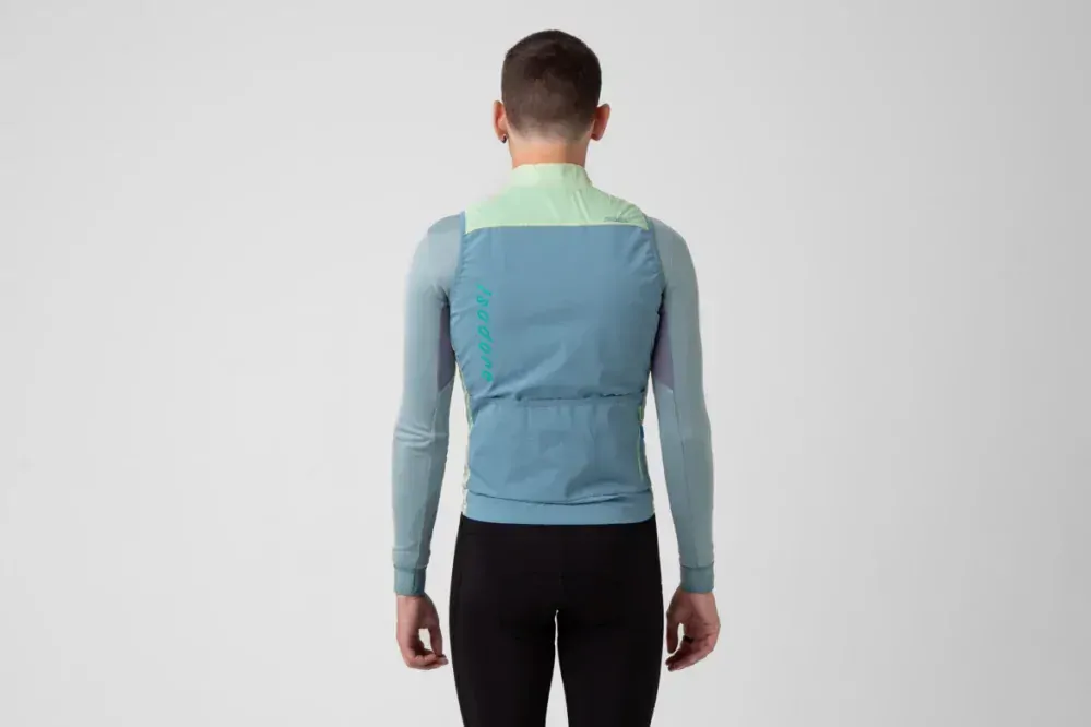 Cyklovesta ISADORE  Alternative Insulated Vest Seafoam Green