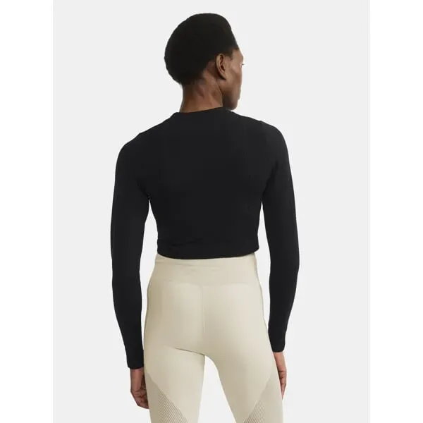 W Top CRAFT ADV Tone Seamless Cropped LS