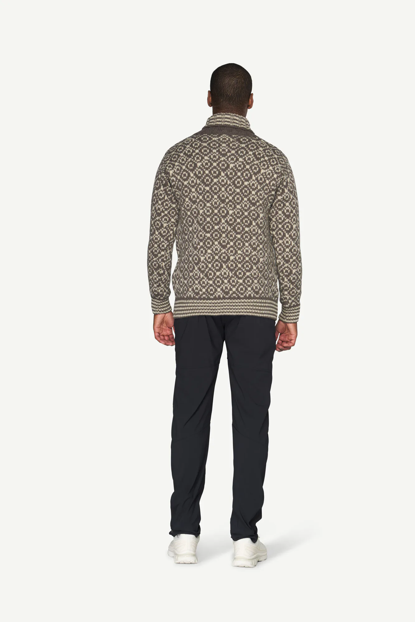 Svetr DEVOLD Svalbard Wool Zip Neck
