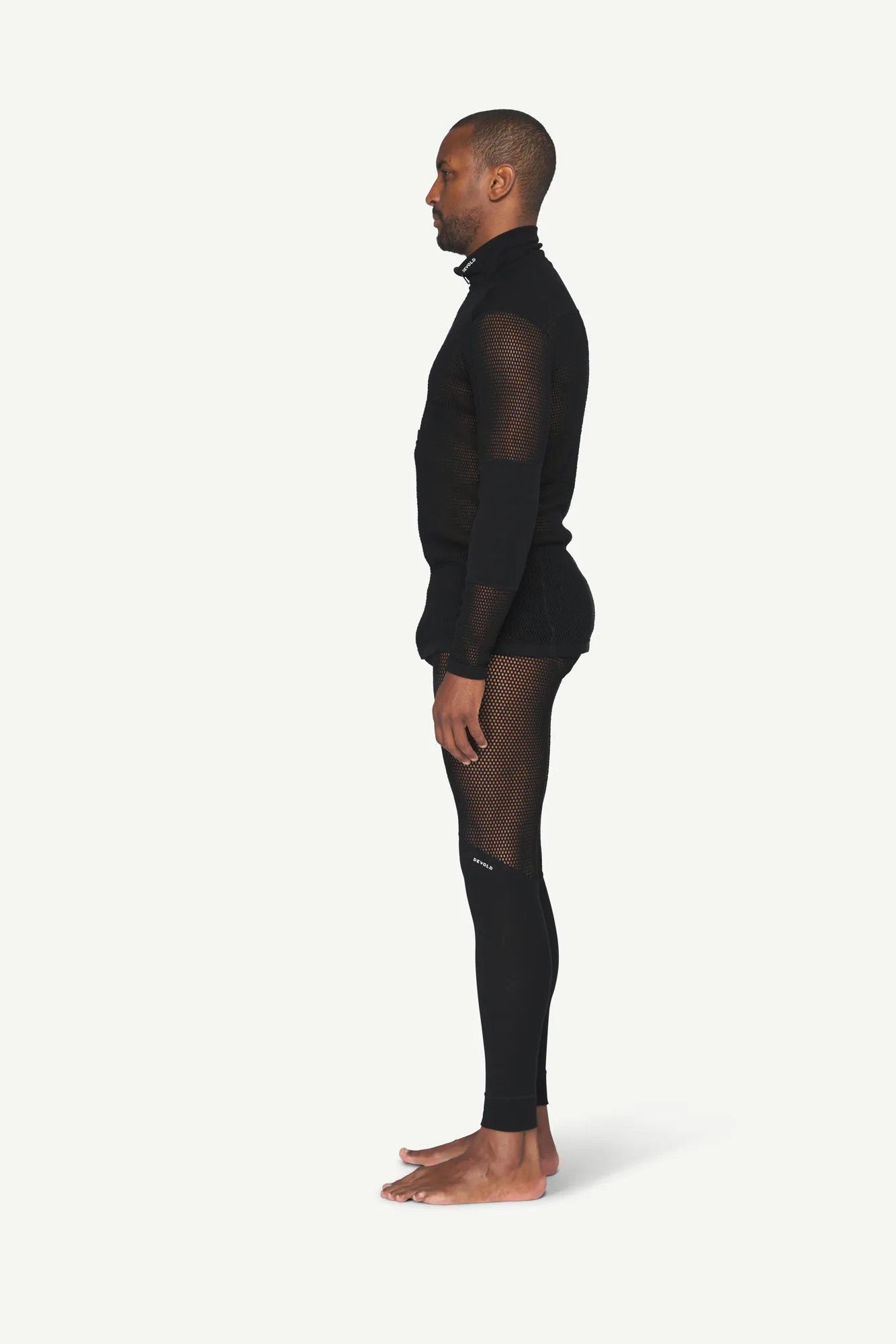 Triko DEVOLD Wool Mesh Pro Zip Neck