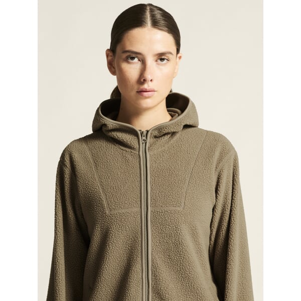 W Mikina CRAFT Join Pile Fleece FZ Hood
