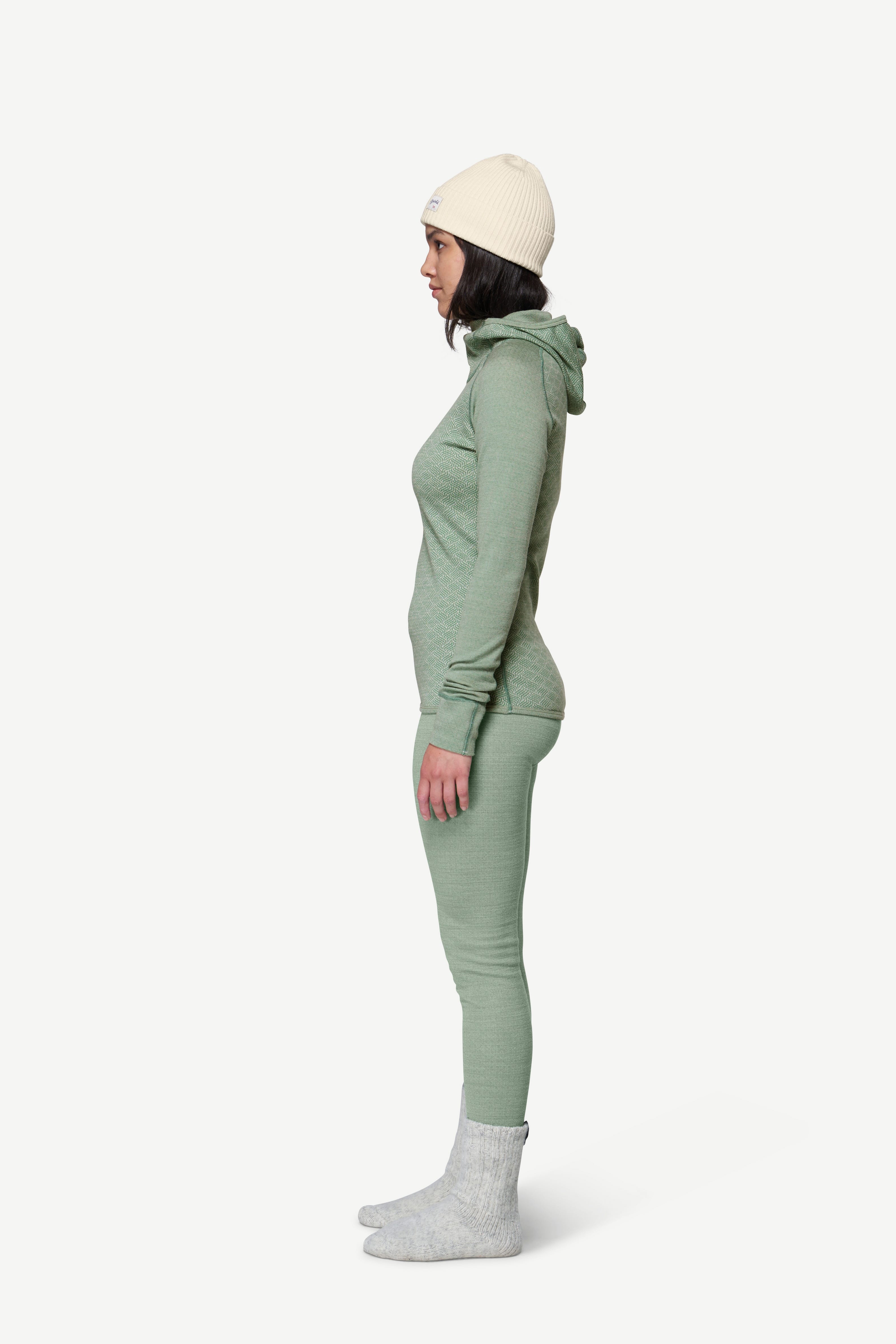 W Triko DEVOLD KVITEGGA MERINO 230 HOODIE