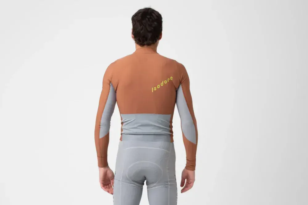 Cyklodres ISADORE  Echelon Thermal Long Sleeve Jersey Argan Oil