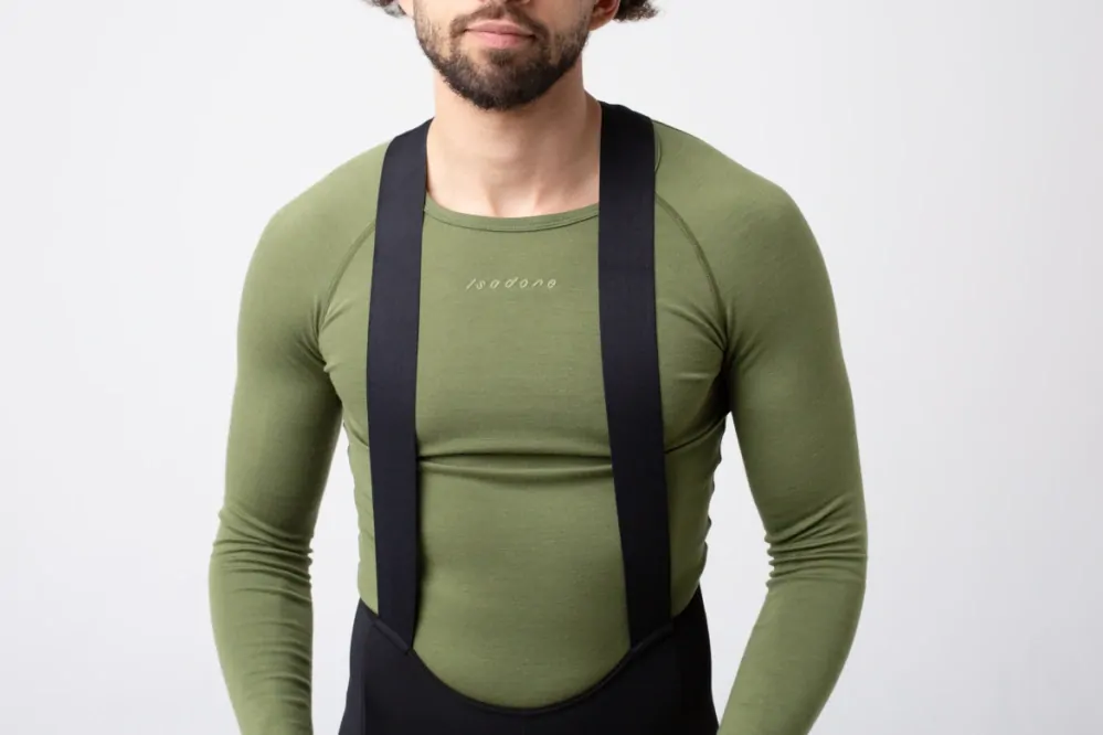 Triko ISADORE  Merino Long Sleeve Baselayer Avocado