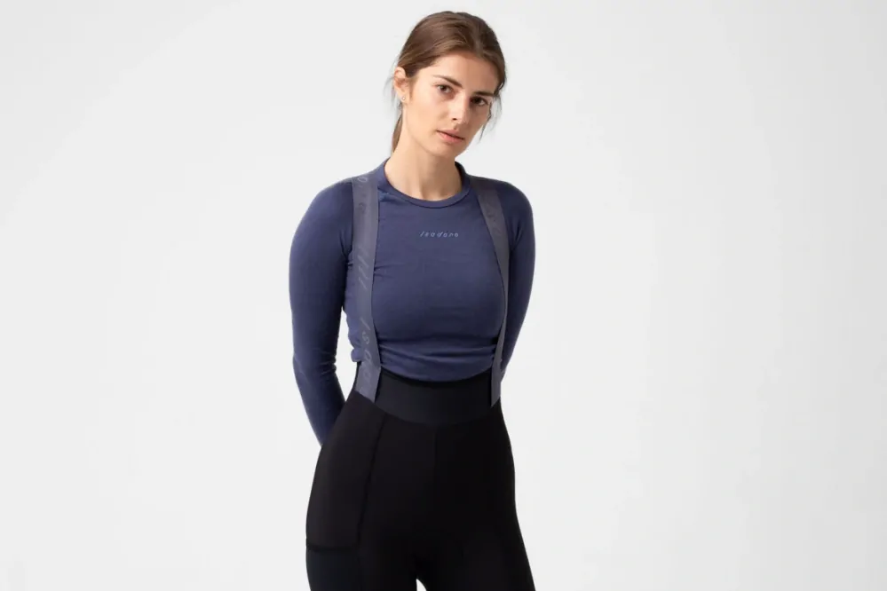 W Triko ISADORE Merino Long Sleeve Baselayer Crown Blue