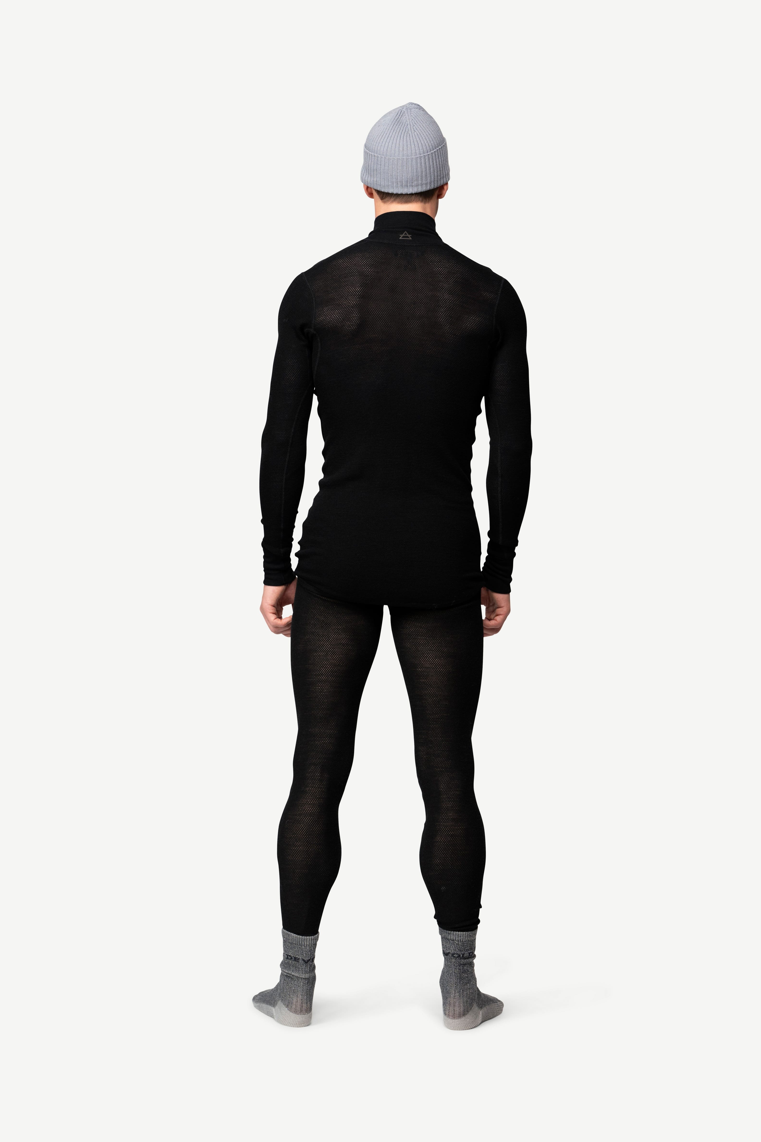 Triko DEVOLD WOOL MESH 190 ZIP